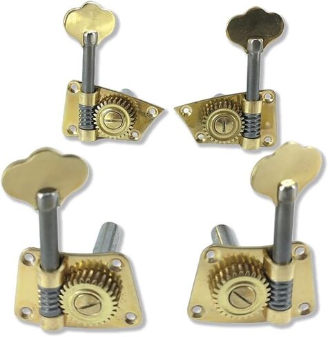 Premium 4/4 Size Cello Pegs - Quality Separate Brass Machine Head String Pegs for Cello, Offer Smooth Tuning and Reliable Performance for Cellists Accessories (01) in Kuwait