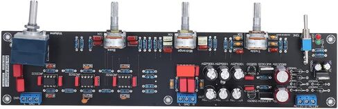 Tone Board Luxury Preamplifier Control Module Black PCB AC 12V - 18V - High Precision Audio Filtering, Durable Industrial Accessories for Audiophiles & Sound Engineers in Kuwait
