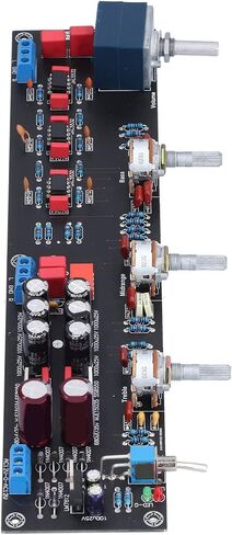 Tone Board Luxury Preamplifier Control Module Black PCB AC 12V - 18V - High Precision Audio Filtering, Durable Industrial Accessories for Audiophiles & Sound Engineers in Kuwait