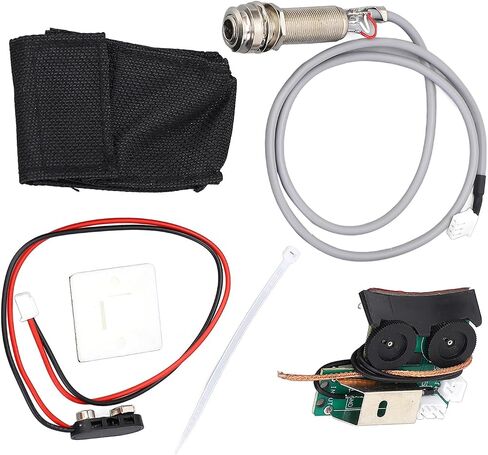 Guitar Pickup Preamp, Volume Tone Control Prewired Pickup EQ Equalizer with Low Battery Indicator, for VT1 System in Kuwait