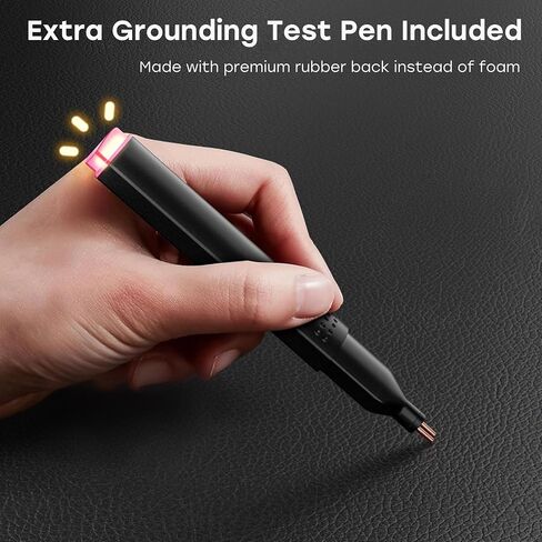 Grounding Mat for Work, Earth Grounding Pad with Conductivity Test Pen & 15ft Grounding Cord, Grounded Mats for Pain Relief, Muscle Relaxation, Indoor Grounding at Home, Office, Work. (10x26.7in) in Kuwait