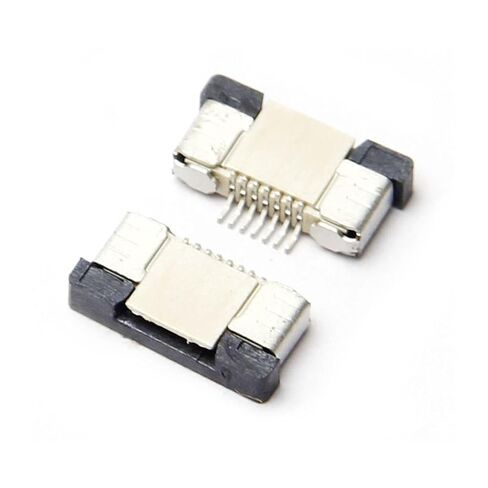 FFC FPC Ribbon Sockets Flexible Flat Cable Connector Pull Type Up Connection 7 Pin 0.5mm Pitch 10Pcs, WuJuntool in Kuwait