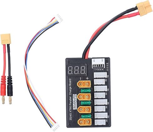 Mingzhe Charging Board 3S/4S XT60 HighPerformance Parallel Board for Simultaneous Charging of Batteries - Ideal for Hobbyists in Kuwait