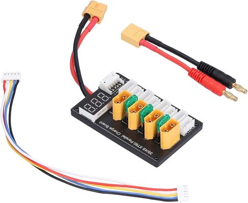Mingzhe Charging Board 3S/4S XT60 HighPerformance Parallel Board for Simultaneous Charging of Batteries - Ideal for Hobbyists in Kuwait