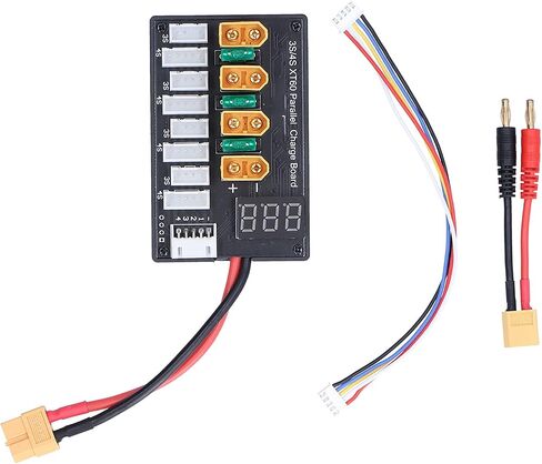 Mingzhe Charging Board 3S/4S XT60 HighPerformance Parallel Board for Simultaneous Charging of Batteries - Ideal for Hobbyists in Kuwait
