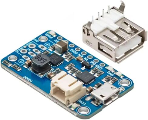 2465 Lithium Batteries Charging Adapter Rechargeable 5V USB Boosting Charging Adapter Module for PowerBoost 1000 Module Replacement Lithium Batteries in Kuwait
