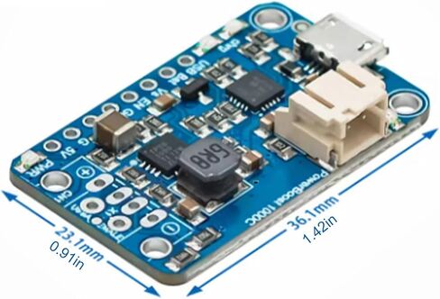 2465 Lithium Batteries Charging Adapter Rechargeable 5V USB Boosting Charging Adapter Module for PowerBoost 1000 Module Replacement Lithium Batteries in Kuwait