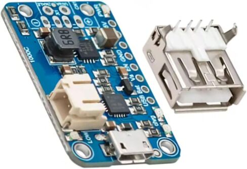 2465 Lithium Batteries Charging Adapter Rechargeable 5V USB Boosting Charging Adapter Module for PowerBoost 1000 Module Replacement Lithium Batteries in Kuwait