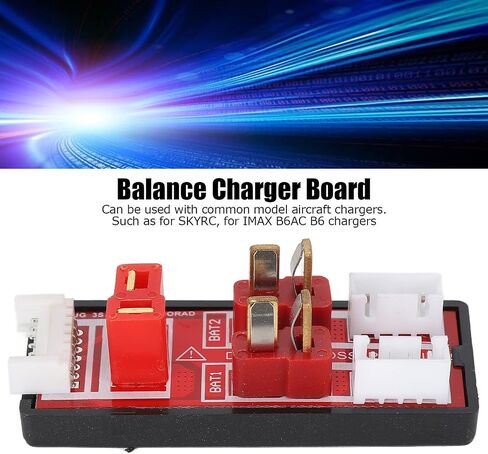 Oumefar Parallel Charging Board for 3S 11.1V Lithium Battery, High Efficiency Balance Charger for Model Aircraft - Compact and Lightweight in Saudi Arabia