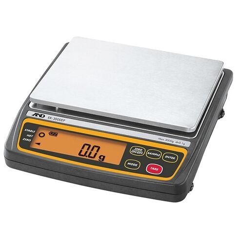 A&D Weighing EK-3000AEP Intrinsically Safe Portable Balance, 3000g x 0.1g with External Calibration in Kuwait