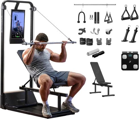 Speediance Gym Monster 2 Works Plus & PowerGrip Smart Handles & Smart Body Fat Scale & Skiing Handles 2 Bundle in Kuwait