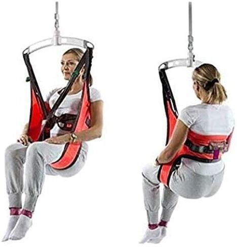 Patient Lift Sling - Commode Medical Transfer for Shower Bath, U Sling for Toileting, Elderly Bariatric - Divided U Slings, XS in Kuwait