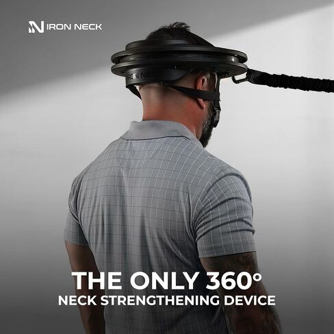 Iron Neck 3.0, Strength Kit Bundle, 360° Neck Trainer and Resistance Bands for Progressive Strength Training, Pain Relief, and Injury Prevention in Kuwait