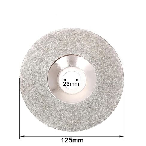 Diamond Grinding Cup Wheel,1pcs 125mm Cutting Disc - Electroplated for Glass, Ceramic & Jade 22.23mm Hole for Precision in Kuwait