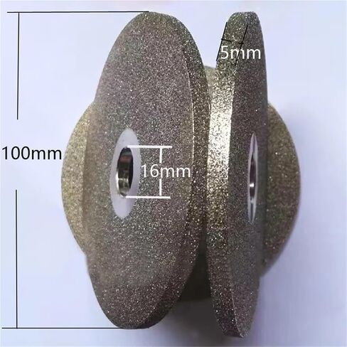 Diamond Grinding Cup Wheel,100mm Double-Sided Disc - Precision Lapidary for Gemstones, Ceramics, and Hard Alloys(800Grit) in Saudi Arabia