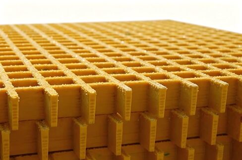 Fiberglass Grating Panel 3.2 feet * 3.9 feet in Saudi Arabia