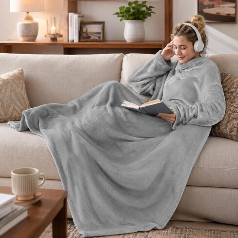 Grounding Blanket for Bed with Pure Silver Fiber for Improved Sleep, grounding Throw Queen Size in Kuwait