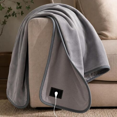 Grounding Blanket for Bed with Pure Silver Fiber for Improved Sleep, grounding Throw Queen Size in Kuwait