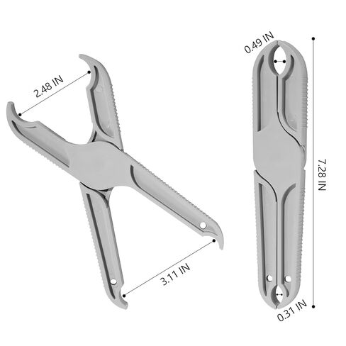Fuse Puller Tool, 7.2 Inch Insulated Non-Slip Pliers for Cylindrical Cartridge Fuses & Bulbs - Safe Removal for Auto, Home, Marine, and Industrial Fuse Boxes (1 Pack) in Kuwait