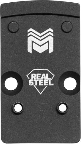Monstrum Stainless Steel RMR to RMSc Red Dot Adapter Plate | for RMR Cut Optics Ready Pistols and Slides | Compatible with RMSc and Holosun K/407k/507k/EPS/Carry Footprint Red Dots in Kuwait