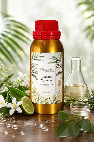 True Essence Dihydro Myrcenol Fragrance Ingredient, 500g – CAS 18479-58-8 – Fresh Citrus Floral Aroma Chemical for Perfume, Cologne, Soap, Candle & Cosmetic Formulation in Kuwait
