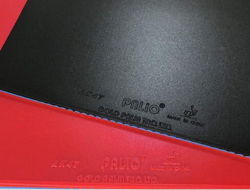 Palio AK 47 AK47 AK-47 Blue Matt Pips in Rubber with Sponge PingPong Rubber for Table Tennis Racket 2.2mm H38-40 Rubber with Protection Film in Kuwait