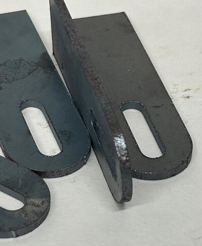 Weld on Slot Tabs 1 by 3 Inches. .105 Thick (4 Pack) in Kuwait