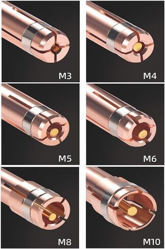 5/10pcs Replacement Stud Collet 10-Piece Set, for Capacitor Discharge Welder RSR-2500 / RSR-1600 (M3/4/5/6/8/10) Arc Welding Equipment Kits in Kuwait