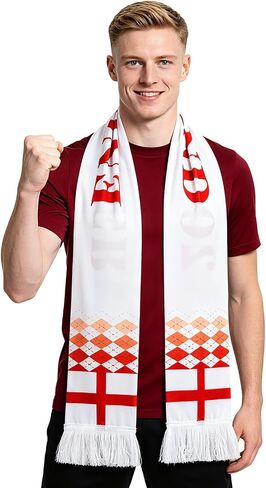 وشاح كرة القدم من الحرير الجليدي البارد - معدات مشجعي فريق كرة القدم لعام 2026، ملابس الملعب للاحتفال هدية تذكارية ليوم اللعب in Kuwait