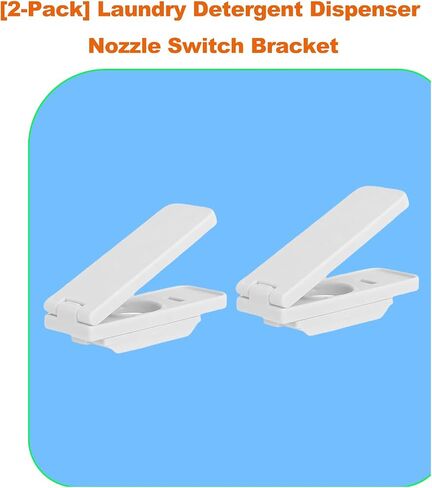 2 Pack Laundry Detergent Dispenser Nozzle Holder – Easy-Press Spout Opener, Drip-Free Detergent & Softener Accessory, Fits Most Large Bottles, laundry room organization in Kuwait