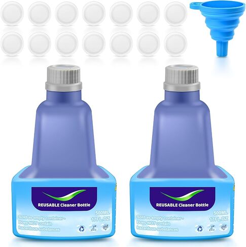 Replacement Bottle for Swiffer® Wet Jet™ Mop, Refillable, 500 ML Leak-Proof HDPE Refillable Bottle, 17 FL OZ Solution Bottles, Empty Bottle No Cleaning Solution in Kuwait