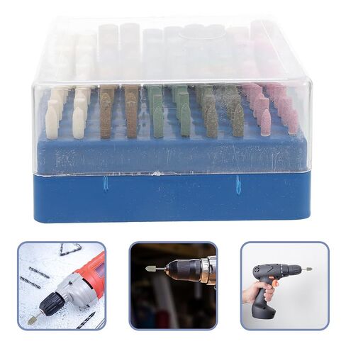 100pcs Buffing Wheels Polishing Kit with Sand Wool Cowhide Rubber and Steel Materials Compact and Portable Equipment for Polishing in Homes and Various Settings in Kuwait