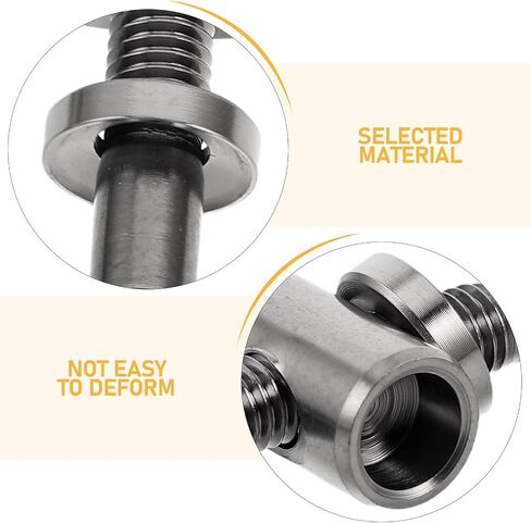 Abaodam Seatpost Bolts and Accurate Fit Titanium Alloy 2pcs M5x30 with Locking Structure Silver Screws for Mountain Bike Seatpost for Rugged Off-Road Saddle Fixing in Kuwait