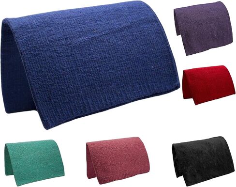 Tahoe Tack Traditional Acrylic Western Horse Saddle Blanket, Handwoven, Moisture-Wicking, Soft and Durable, 36 x 34 Inch in Kuwait