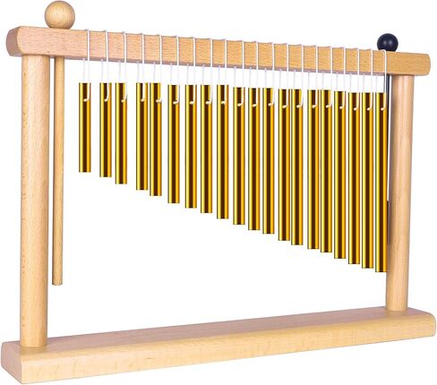 AKLOT Sound Healing Chimes Instrument Meditation 20 Note Chime Table Top Bar Chime Wind Chimes in Kuwait