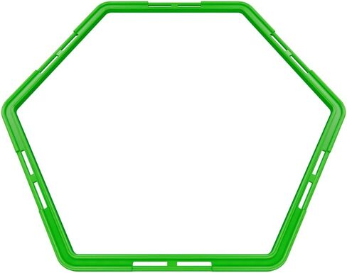 Power Systems Hex Agility Rings, Ladder, Hurdle Set All in One - Use Indoors or Outdoors for Speed & Skill Training in Kuwait
