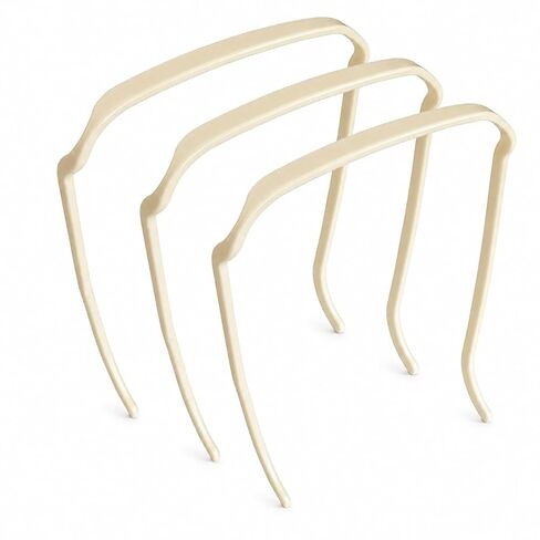 Sunglasses Shape Invisible Hair Hoops-Square Hairband ，Curly Thick Headband ，Square Invisible Hairband for Women & Men (Mixed color(3*pc), large) in Saudi Arabia