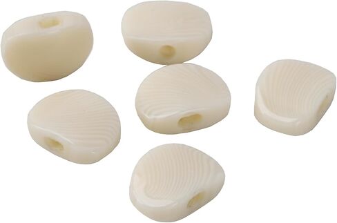 Vintage Tuner Knobs for Guitar Replacement, Set of 6, Grained Ivoroid Tuner Buttons in Kuwait