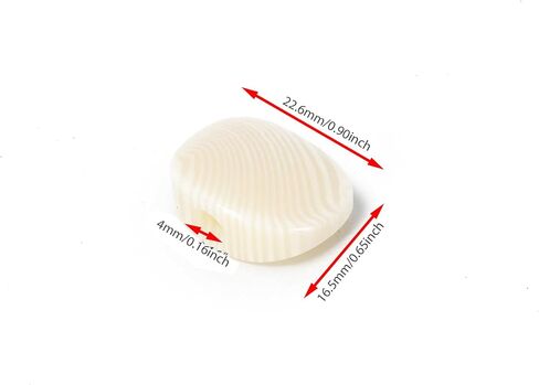 Vintage Tuner Knobs for Guitar Replacement, Set of 6, Grained Ivoroid Tuner Buttons in Kuwait