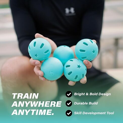 Bandit Sports Tee Popper and Popper Ball Bundle, Baseball Swinging and Hitting Practice with 7 Balls in Kuwait