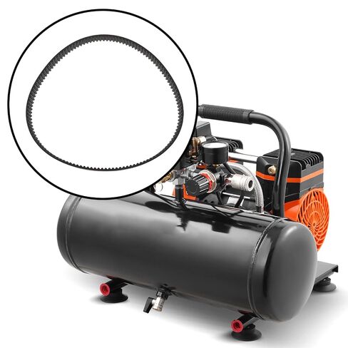 2 Pcs Compressor Drive Toothed Belt 150S3M384 384x15mm 150 Teeth Fit for Most Compressors in Kuwait