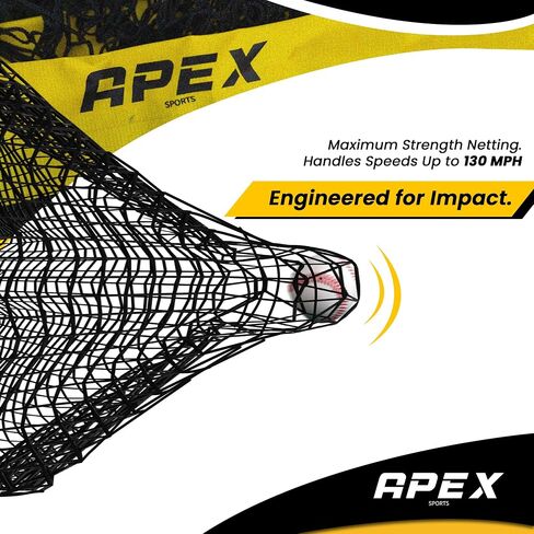 Apex Sports 9 Hole Pitching Target with Adjustable Strike Zone (18" x 23") – Baseball Pitching Accuracy Trainer for Youth, Teens & Adults in Kuwait
