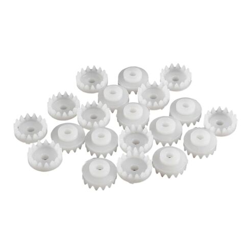 Pinion Gear 10pcs 0.5 Module Plastic Crown Gear,Single Layer Spur Gear 2mm Tight Fit Pinion(32 Teeth) in Kuwait