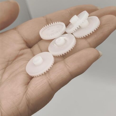 Pinion Gear 10pcs 0.5 Module Plastic Crown Gear,Single Layer Spur Gear 2mm Tight Fit Pinion(32 Teeth) in Kuwait