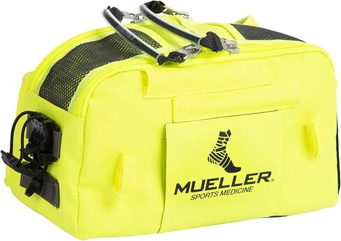 حقيبة MUELLER Sports Medicine Medi Kit ATSS فقط للرجال والنساء، مجموعة تدريب رياضي، حقيبة مستلزمات طبية للفرق الرياضية، حقيبة طبية على الكتف، مقاومة للماء، أصفر عالي الجودة، مقاس واحد in Kuwait