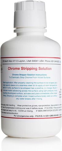 500 mL Chrome Stripping Solution - Electroplating Solution - (16 oz) in Kuwait