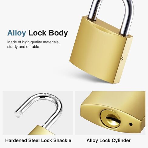 Puroma 2 Pack Keyed Padlocks 32mm Small Lock with Keys, 0.86 Inch Locker Lock for Backpack, Luggage, School Gym Locker, Jewelry Box, Diary Book, Laptop Bags in Kuwait