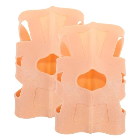 Toyvian 1 Pair Silicone Knee Protectors for Women Thin and Lightweight Sport Knee Guard Soft and Comfortable Design for Running and Physical Activities the Year in Saudi Arabia