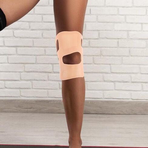 Toyvian 1 Pair Silicone Knee Protectors for Women Thin and Lightweight Sport Knee Guard Soft and Comfortable Design for Running and Physical Activities the Year in Saudi Arabia
