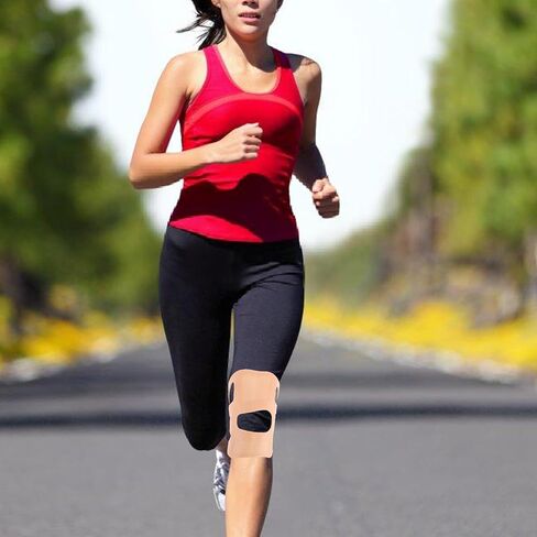 Toyvian 1 Pair Silicone Knee Protectors for Women Thin and Lightweight Sport Knee Guard Soft and Comfortable Design for Running and Physical Activities the Year in Saudi Arabia